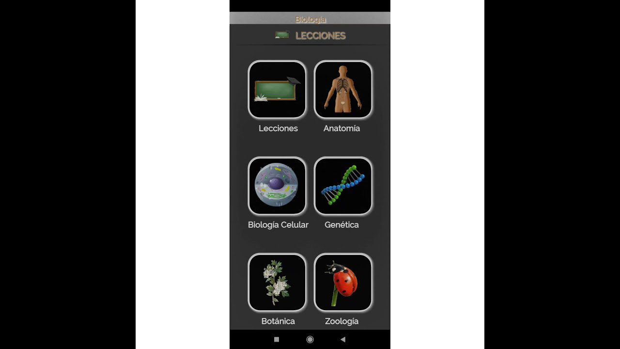 Aplicaciones para aprender sobre biología y ciencias naturales desde Android