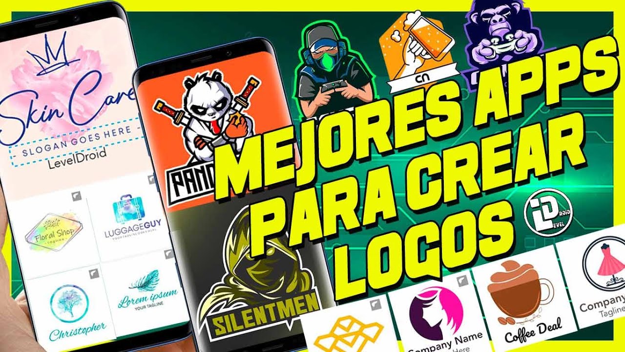 Aplicaciones para diseñar logotipos de negocios desde Android