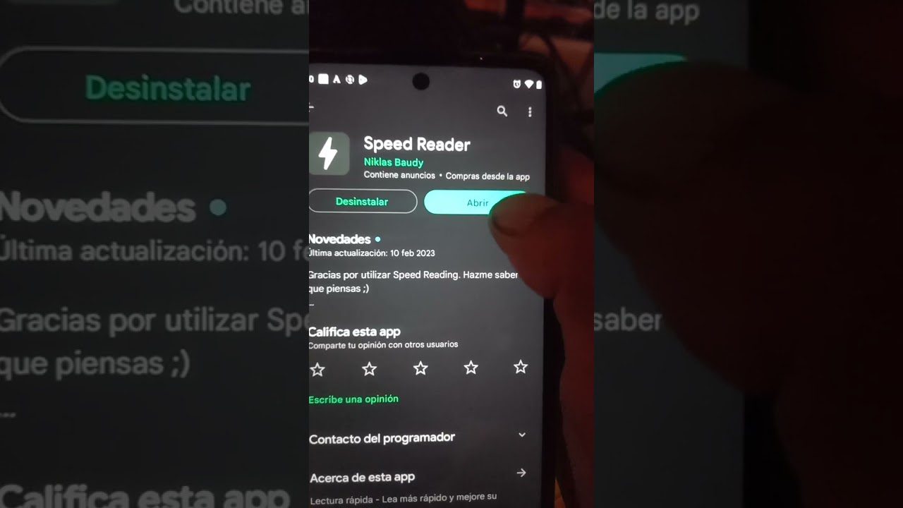 Aplicaciones para mejorar tu velocidad de lectura con ejercicios en Android