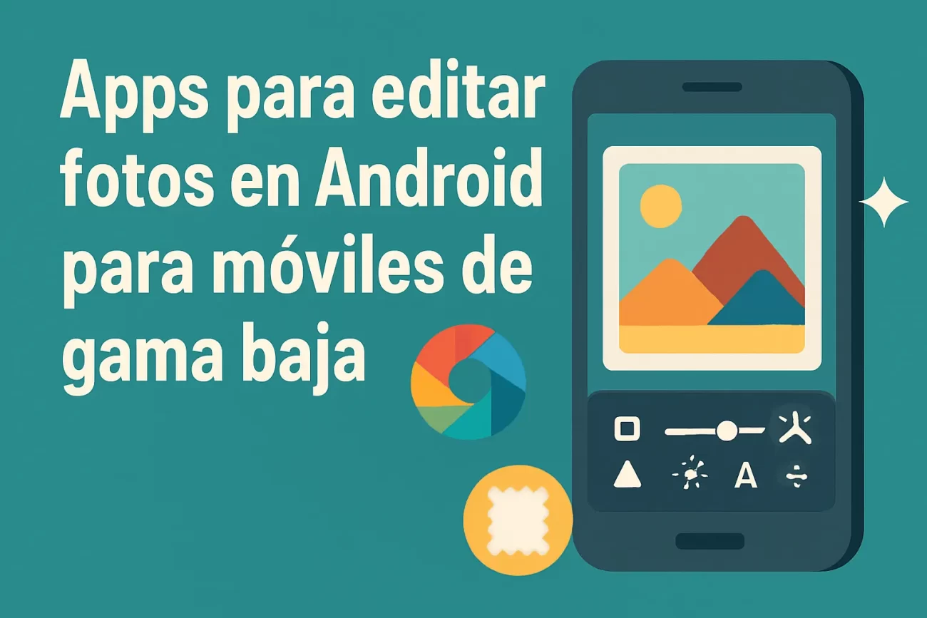 apps para editar fotos en Android para móviles de gama baja