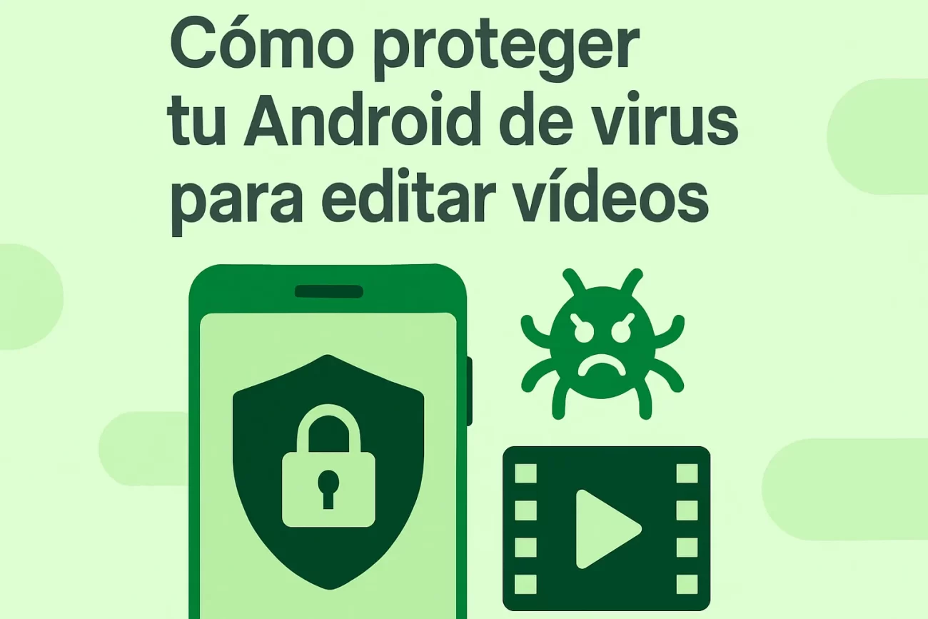cómo proteger tu Android de virus para editar vídeos