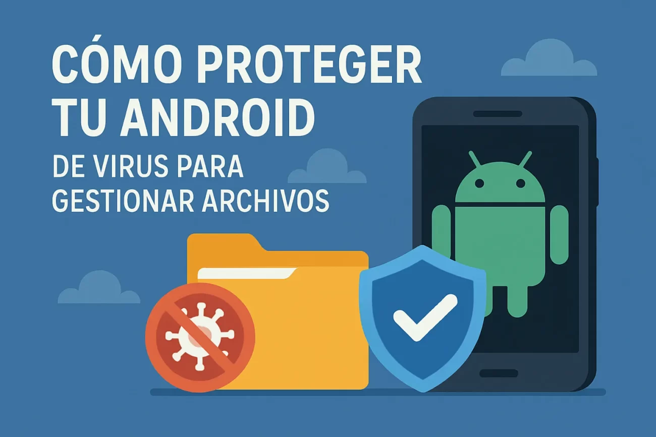 cómo proteger tu Android de virus para gestionar archivos