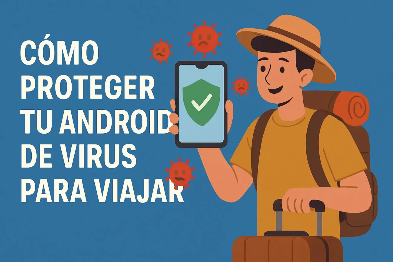 cómo proteger tu Android de virus para viajar