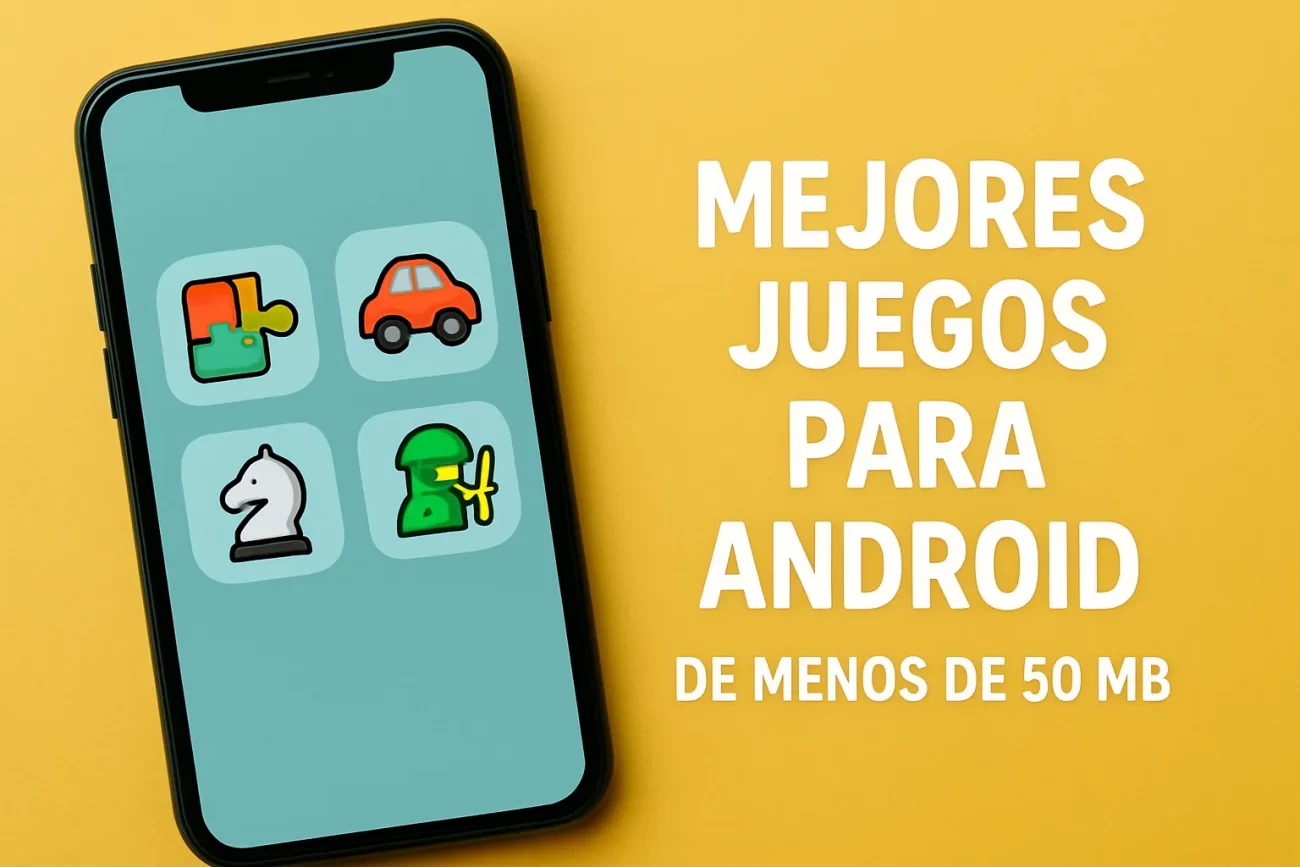 mejores juegos para Android de menos de 50 MB