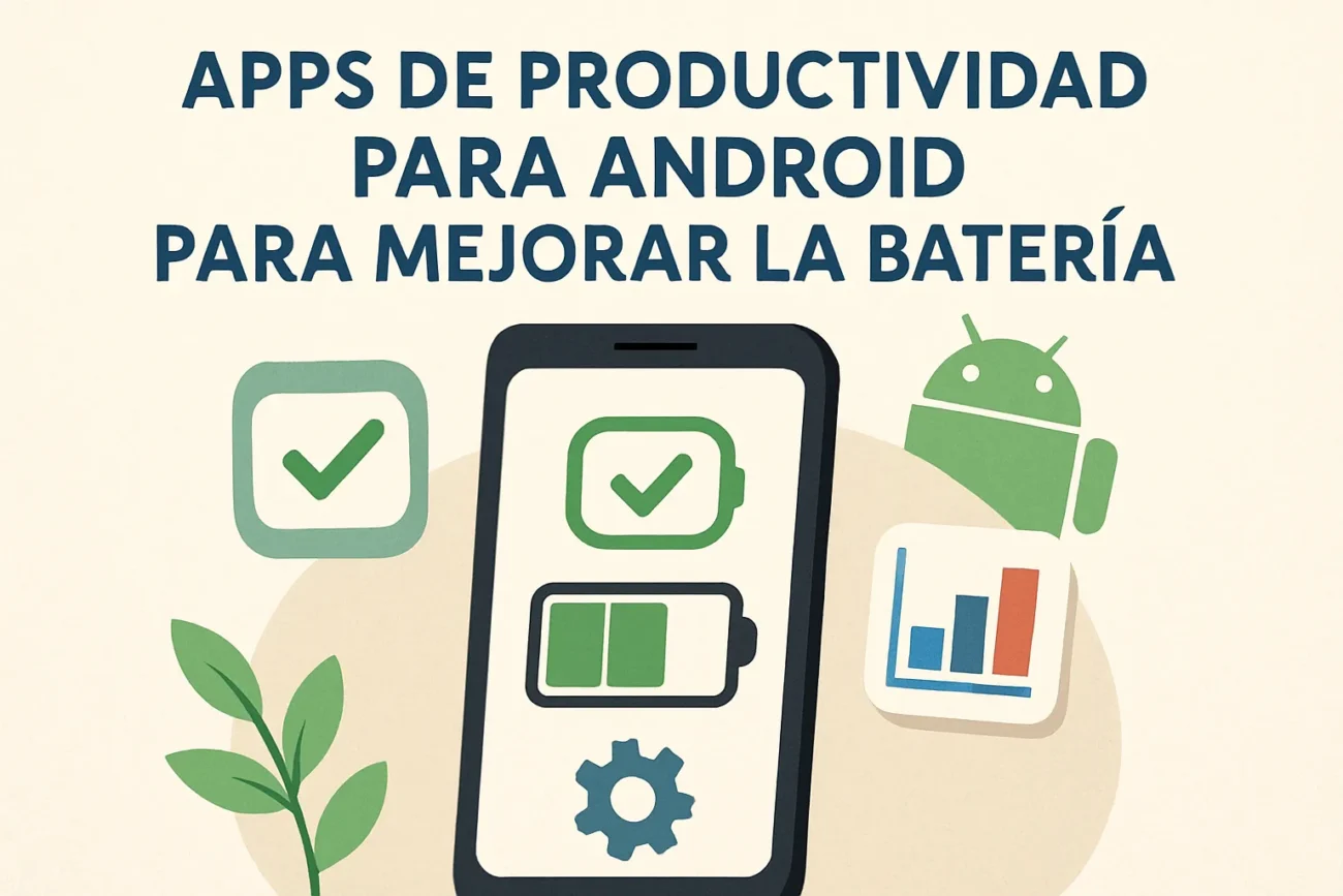 apps de productividad para Android para mejorar la batería