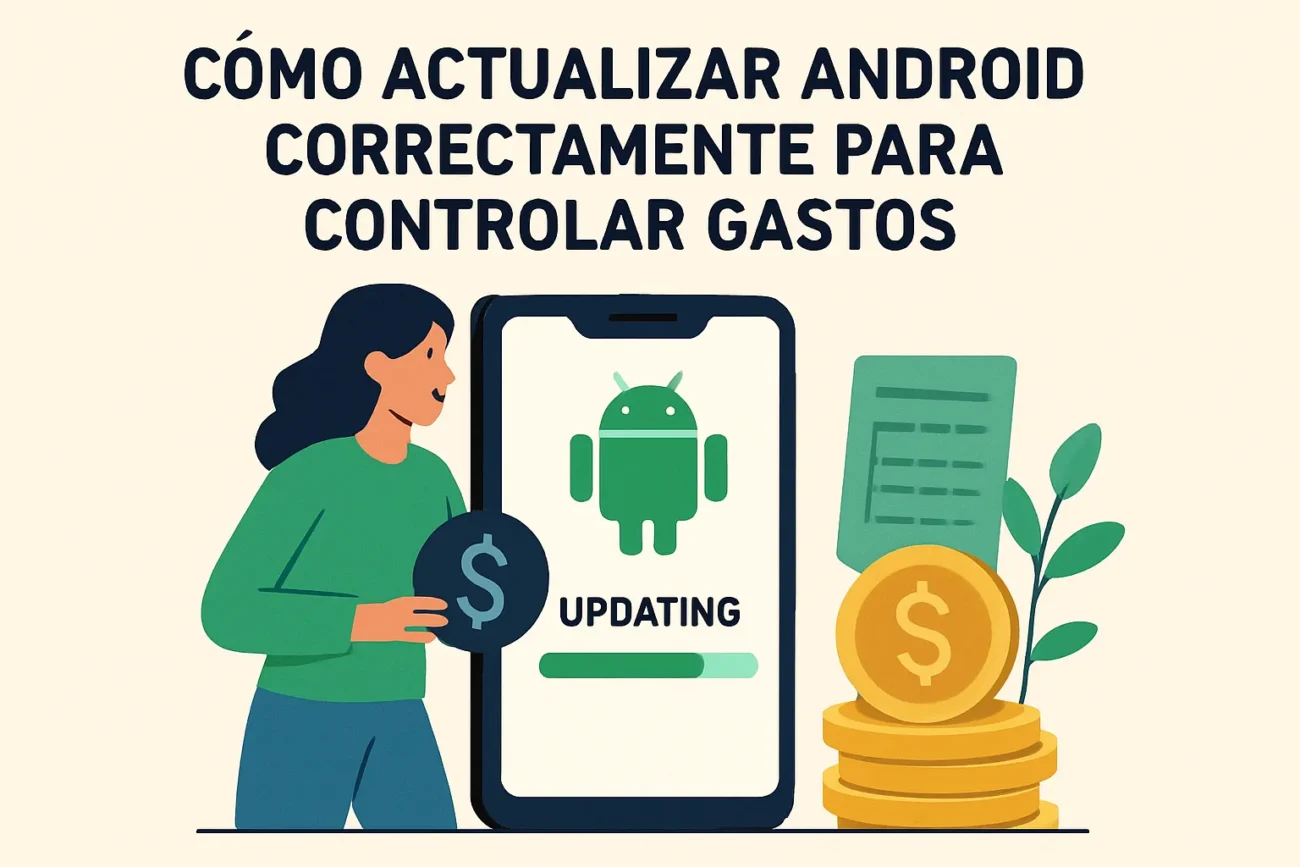 cómo actualizar Android correctamente para controlar gastos