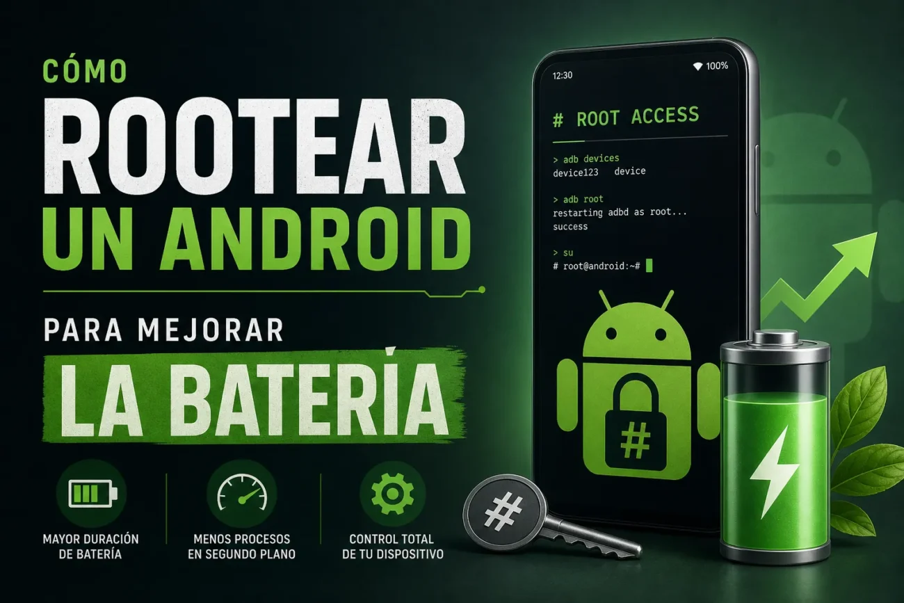 cómo rootear un Android para mejorar la batería