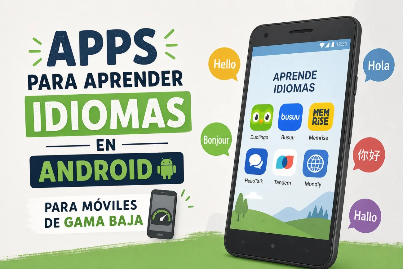 apps para aprender idiomas en Android para móviles de gama baja