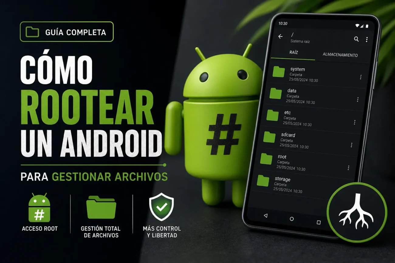 cómo rootear un Android para gestionar archivos