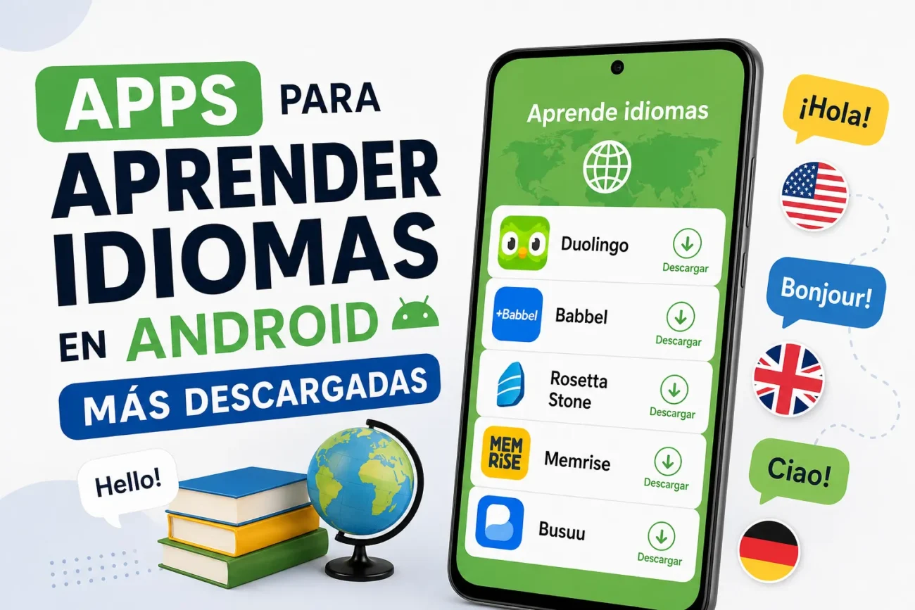 apps para aprender idiomas en Android más descargadas